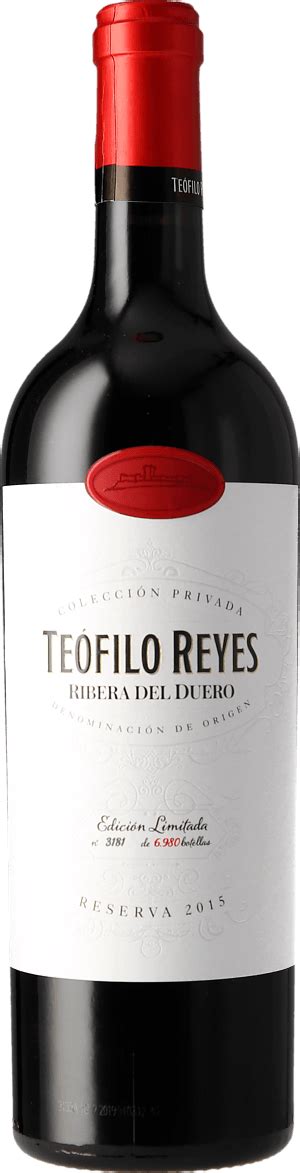 ribera del duero teofilo reyes|Teofilo Reyes Reserva, Ribera del Duero, Spain .